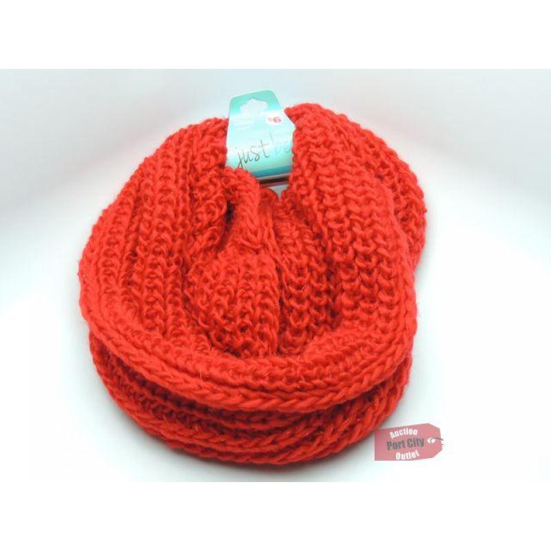 Red Infinity Scarf - NEW