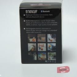 SLT Stickup Silicone Water Resistant Bluetooth Speaker - Black - New
