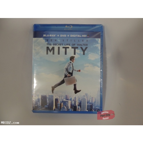 The Secret Life of Walter Mitty Blu-Ray + DVD + Digital HD - NEW