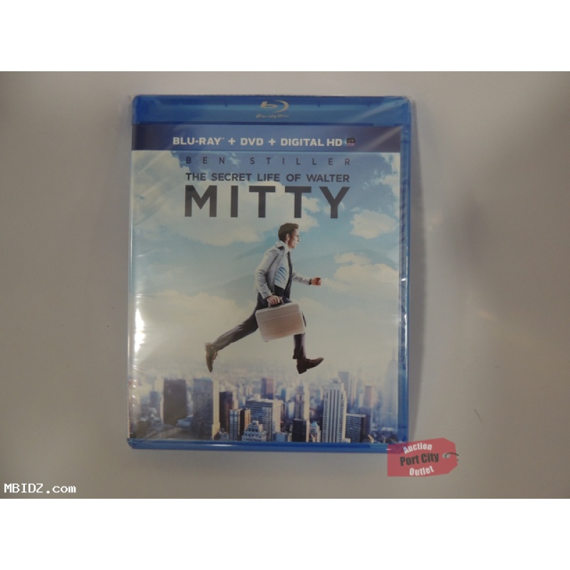 The Secret Life of Walter Mitty Blu-Ray + DVD + Digital HD - NEW