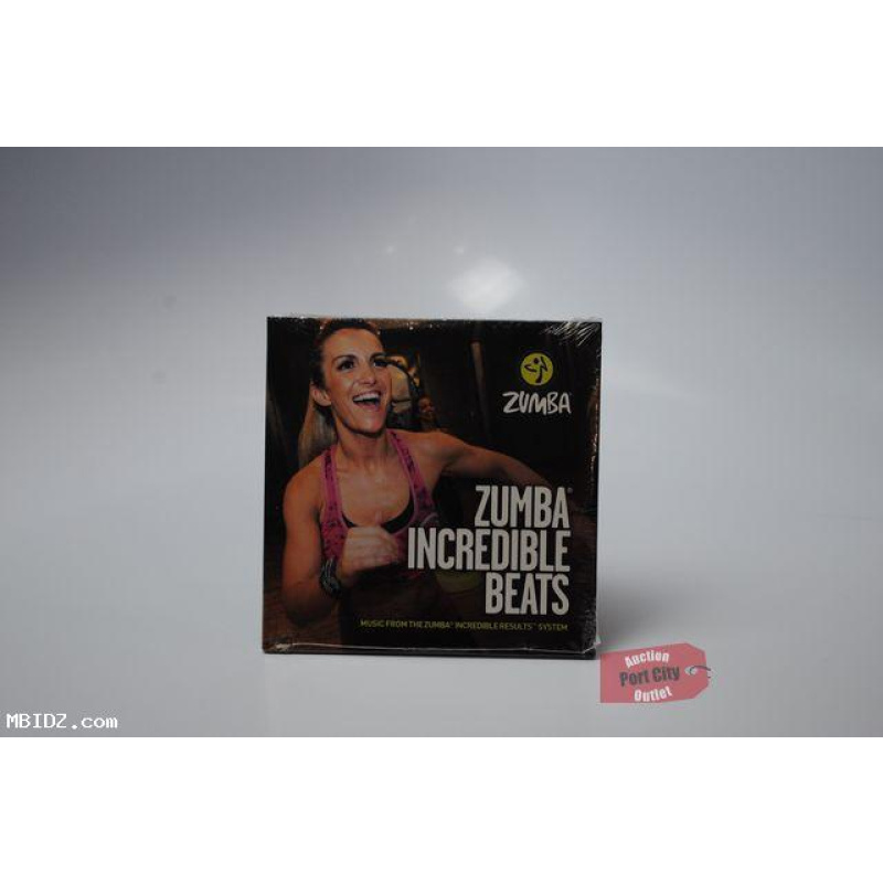 ZUMBA Incredible Beats Compact Disc Set - NEW